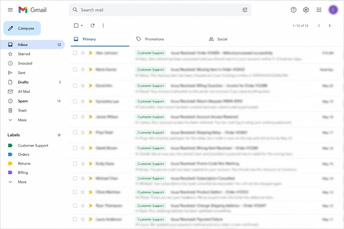 Customer Support Sample #1 — original Google Drive preview