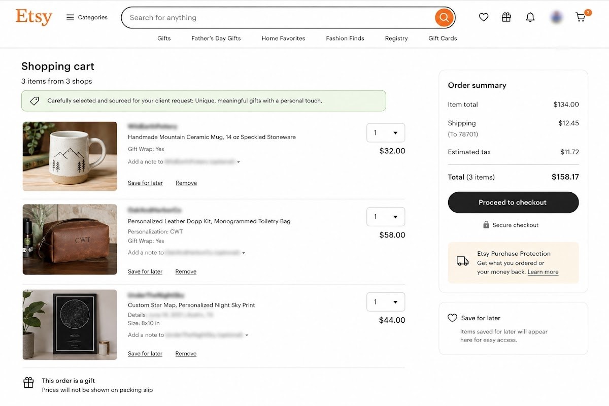 Gift Sourcing Sample #1 — original Google Drive preview