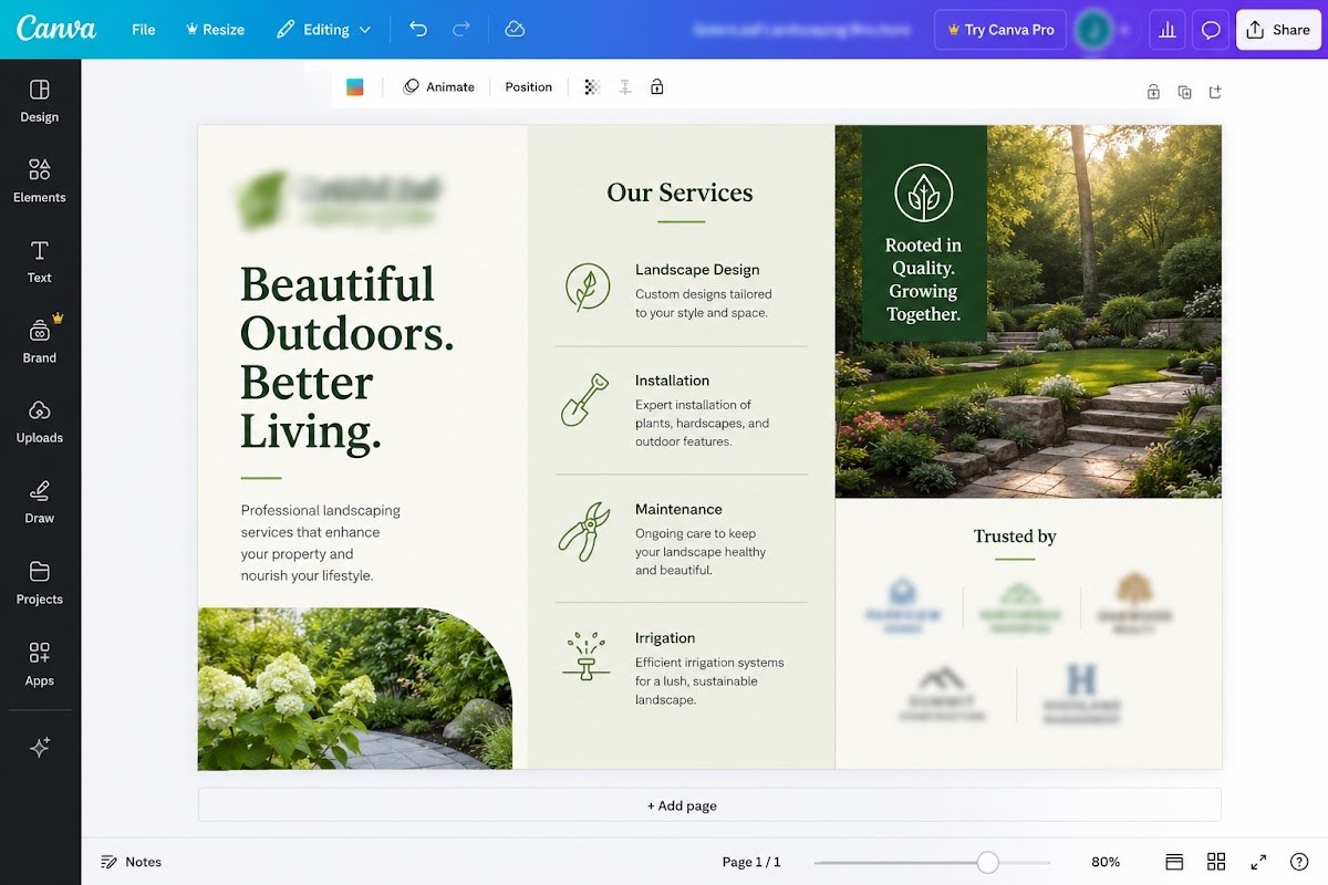 Social Media Management Sample #1 — original Google Drive preview